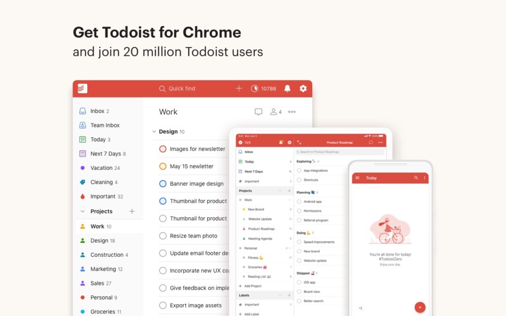 ToDoist - Best Chrome Extension 