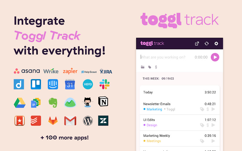 Toggl Track - Chrome Extension 